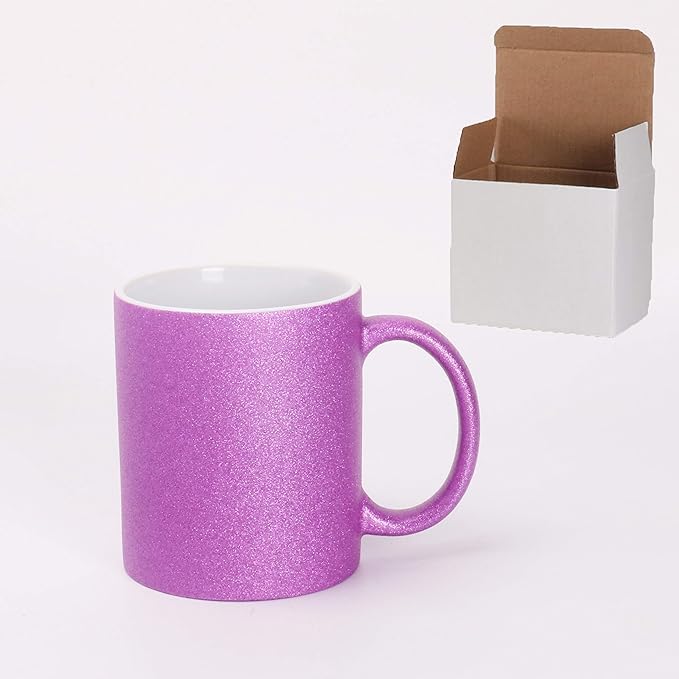 A. Mug Ceramic Glitter Sublimation
