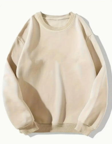 C. Pullover Solid Color Sweatshirts (Women's)