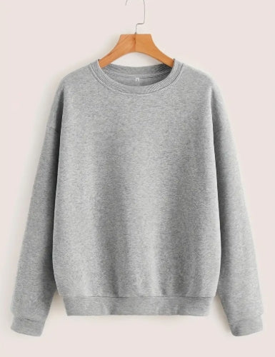 C. Pullover Solid Color Sweatshirts (Women's)
